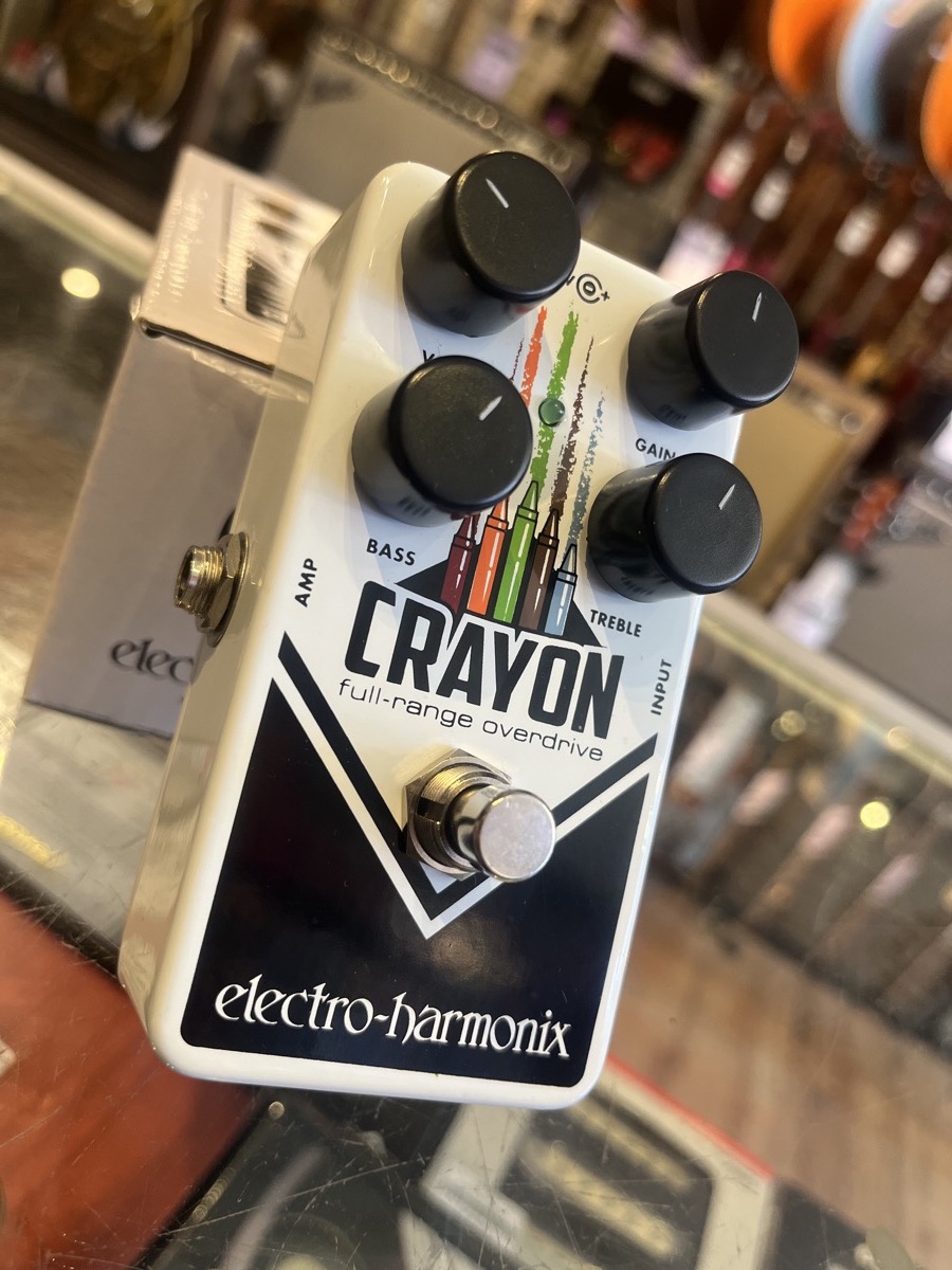 Electro Harmonix USED Electro Harmonix Crayon Full Range Overdrive Pedal w/Box - Used