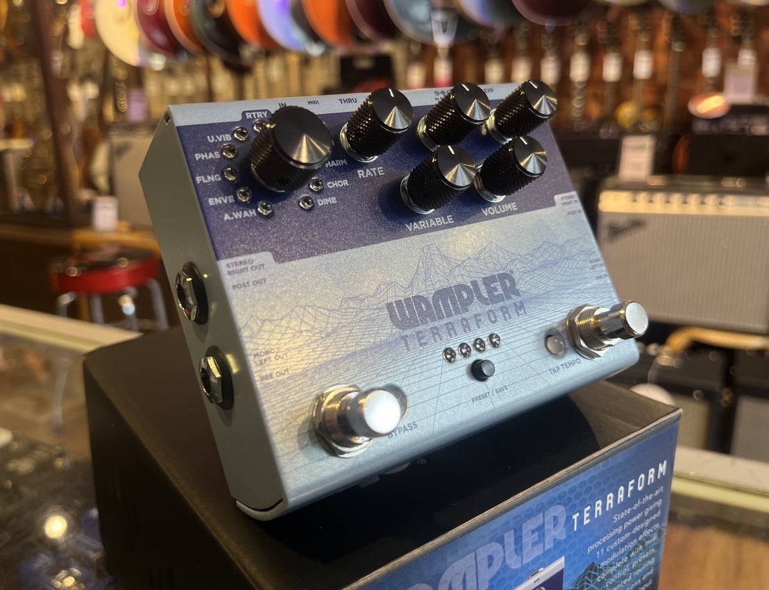 Misc USED Wampler Terraform Modulation Multi Effect Pedal w/Box - CONSIGNMENT - Used
