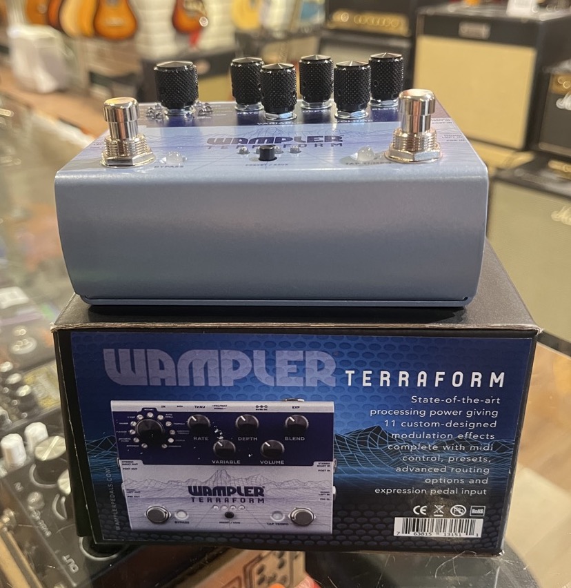 Misc USED Wampler Terraform Modulation Multi Effect Pedal w/Box - CONSIGNMENT - Used