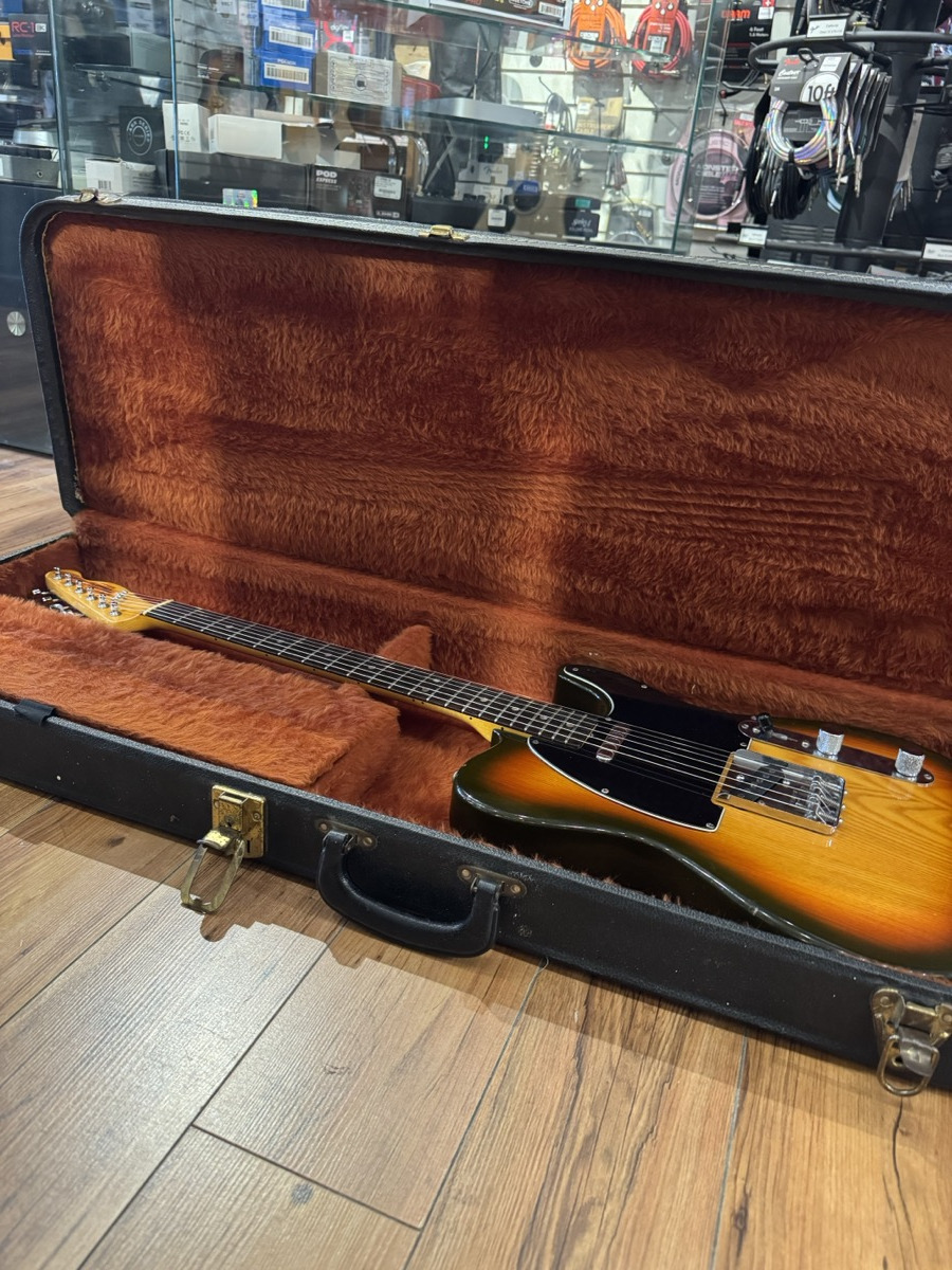 Fender USED Fender Telecaster circa 1978/79  Sunburst Rosewood w/Case - Used