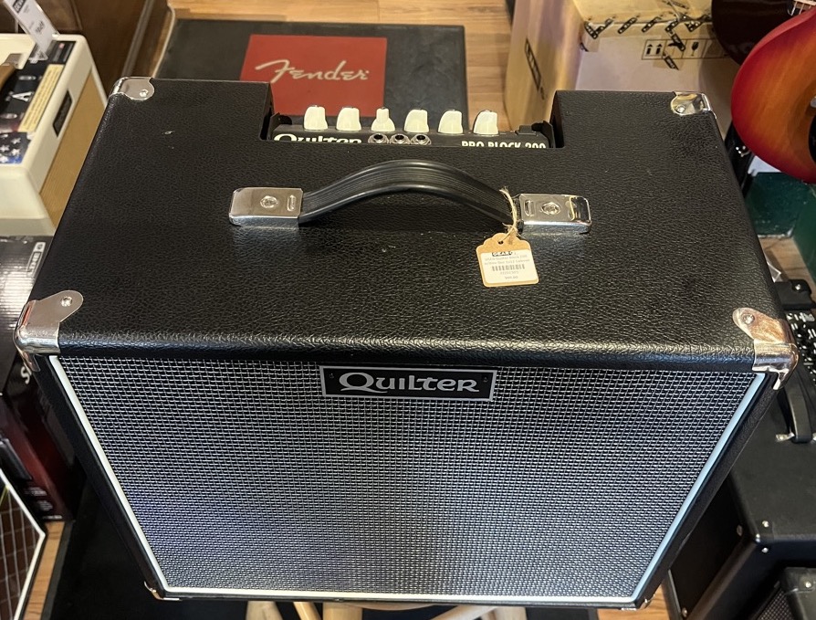 Quilter Amps USED Quilter Pro Block 200 w/Blockdock 1x12 Cabinet and cover - CONSIGNMENT - Used