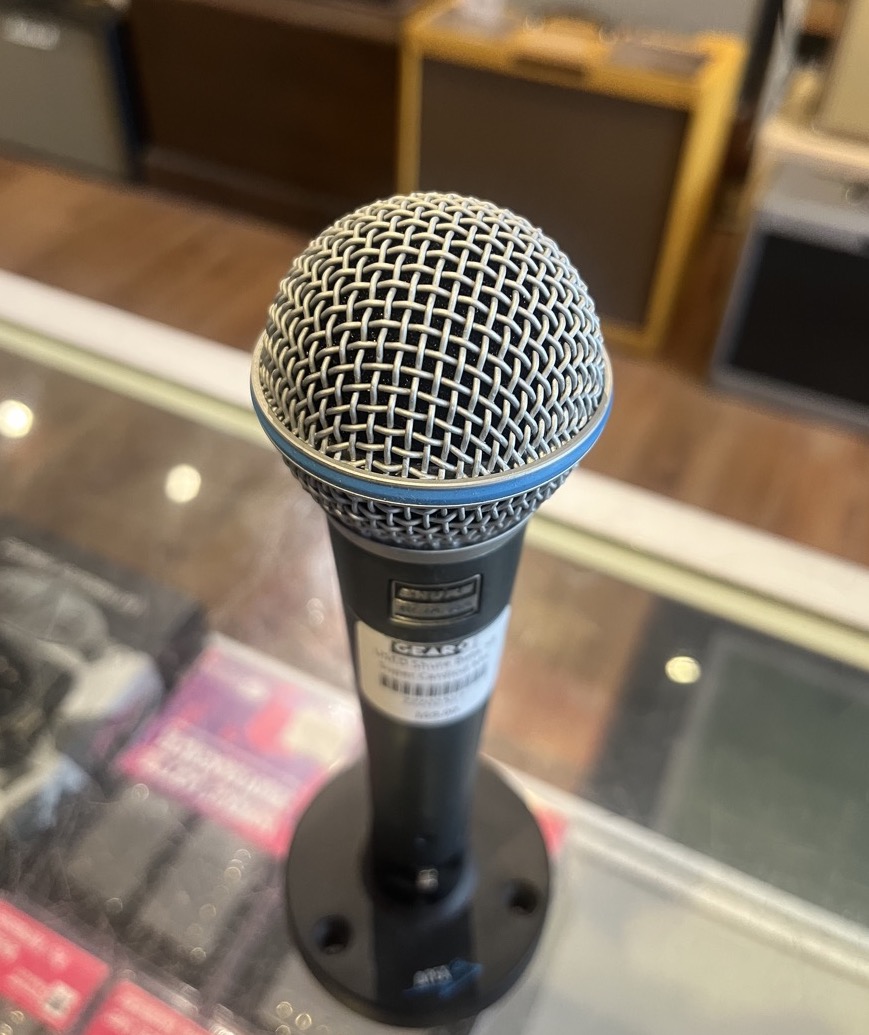 Shure USED Shure Beta 58 Super Cardiod Mic - Used