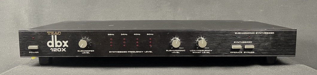 USED DBX 120X Sub Harmonic Synthesiser Rack  &hellip;