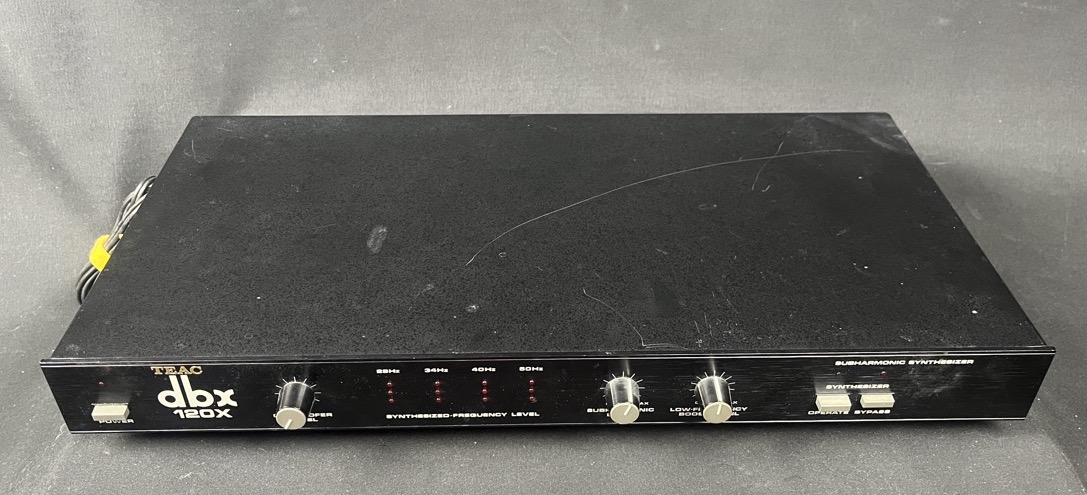 Misc USED DBX 120X Sub Harmonic Synthesiser Rack Unit - CONSIGNMENT - Used