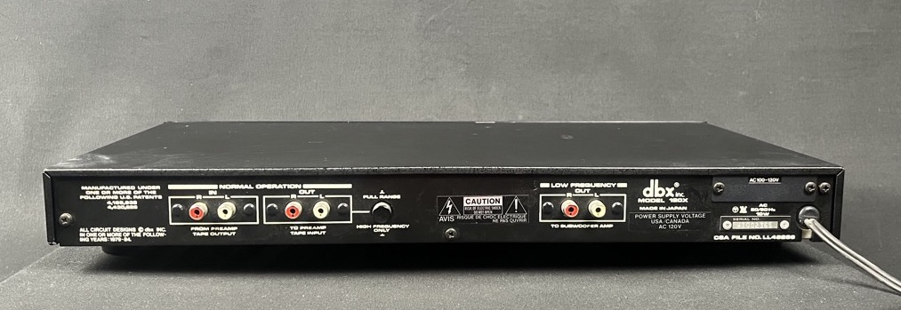 Misc USED DBX 120X Sub Harmonic Synthesiser Rack Unit - CONSIGNMENT - Used