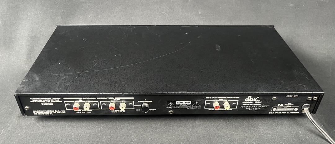 Misc USED DBX 120X Sub Harmonic Synthesiser Rack Unit - CONSIGNMENT - Used
