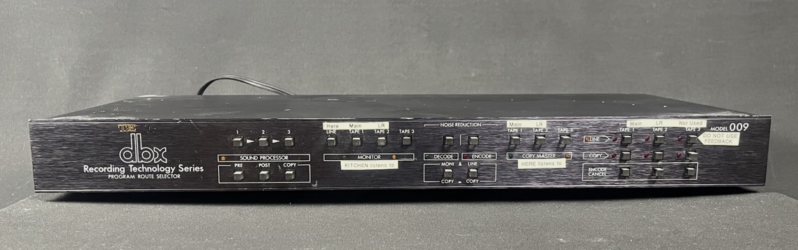 USED DBX 009 Audio Router Rack Unit - CONSIGNMENT