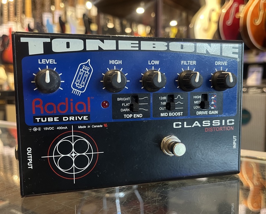 USED Radial Tonebone Classic Tube Drive Pedal w/ac