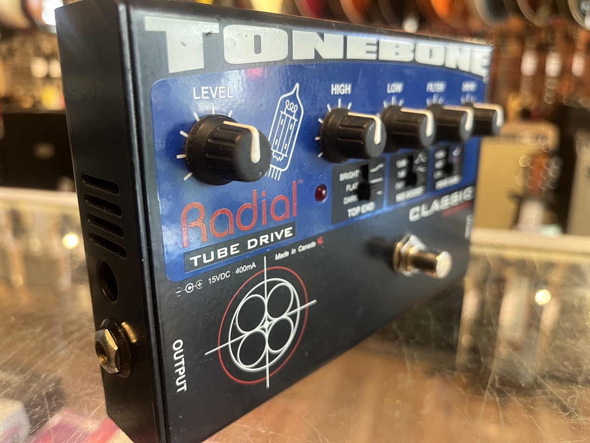 Radial USED Radial Tonebone Classic Tube Drive Pedal w/ac - Used