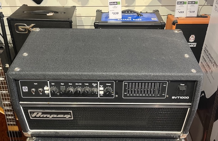 Ampeg USED Ampeg SVT 1000 Bass Amplifier Head - CONSIGNMENT - Used