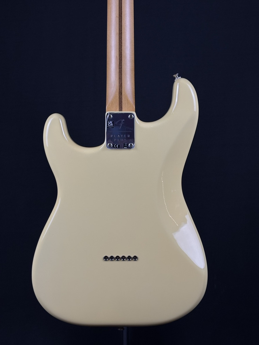 Fender USED Fender Player Plus HSS Hardtail Limited Strat In Buttercream - Used