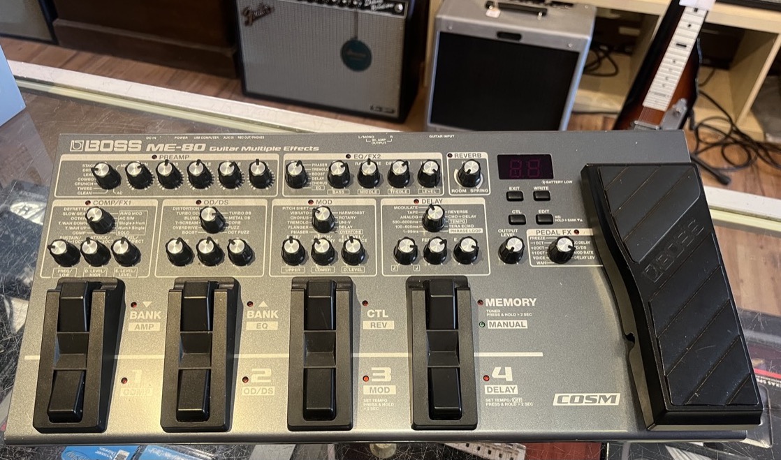 BOSS USED BOSS ME-80 Multi Effects Pedal w/Box - Used
