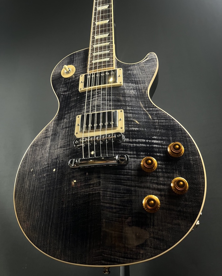 Gibson USED Gibson 2016 Les Paul Standard Translucent Black w/OHSC - Used