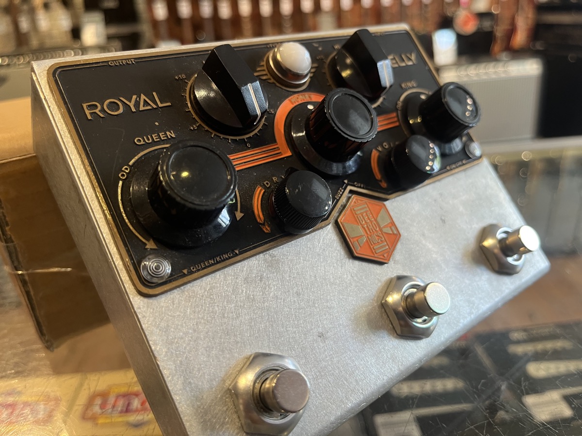Misc USED Beetronics Royal Jelly Overdrive Fuzz Pedal w/Box - Used