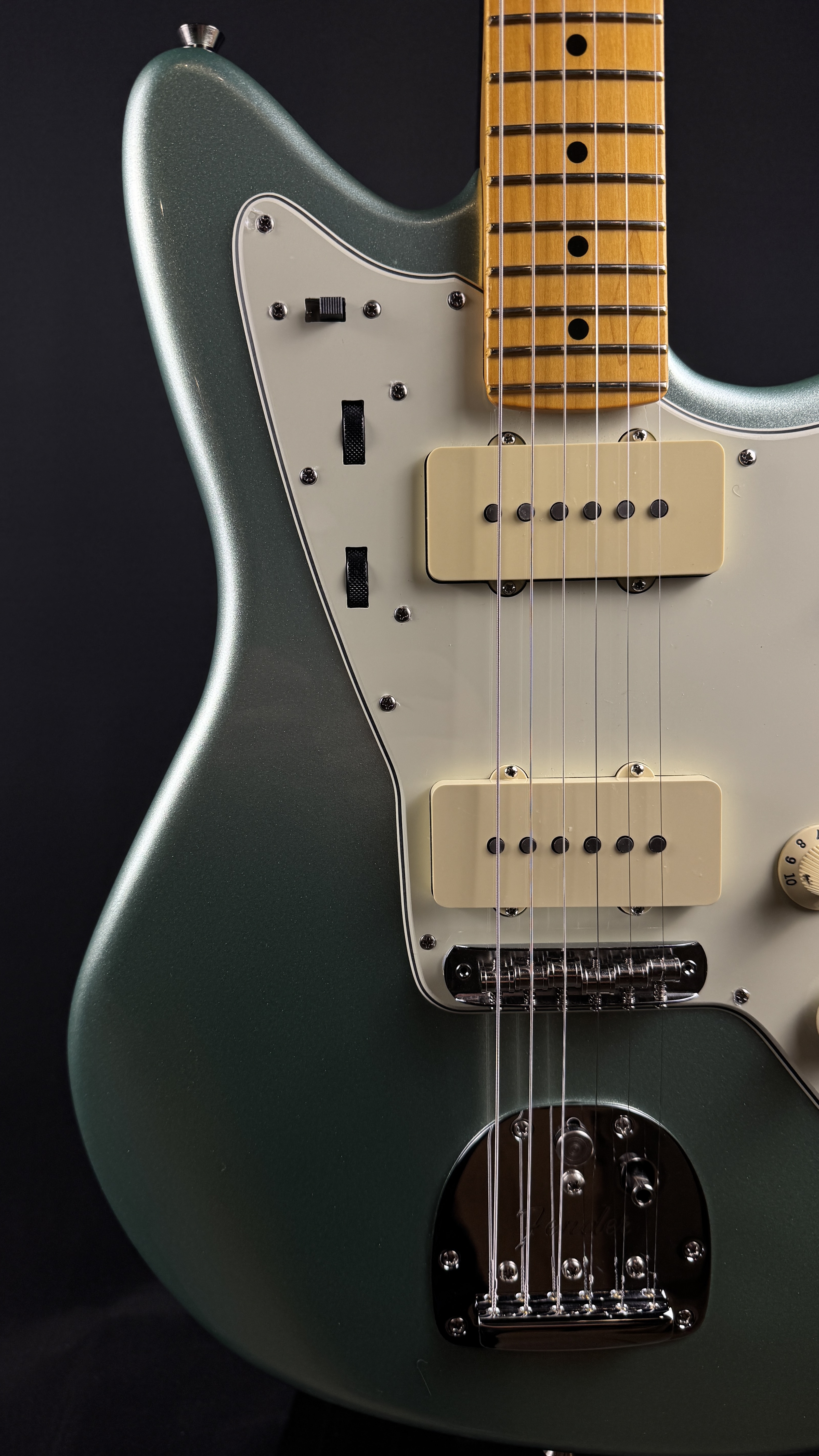 Fender USED Fender American Pro II Jazzmaster, OHSC, Mystic Surf Green - Guitars