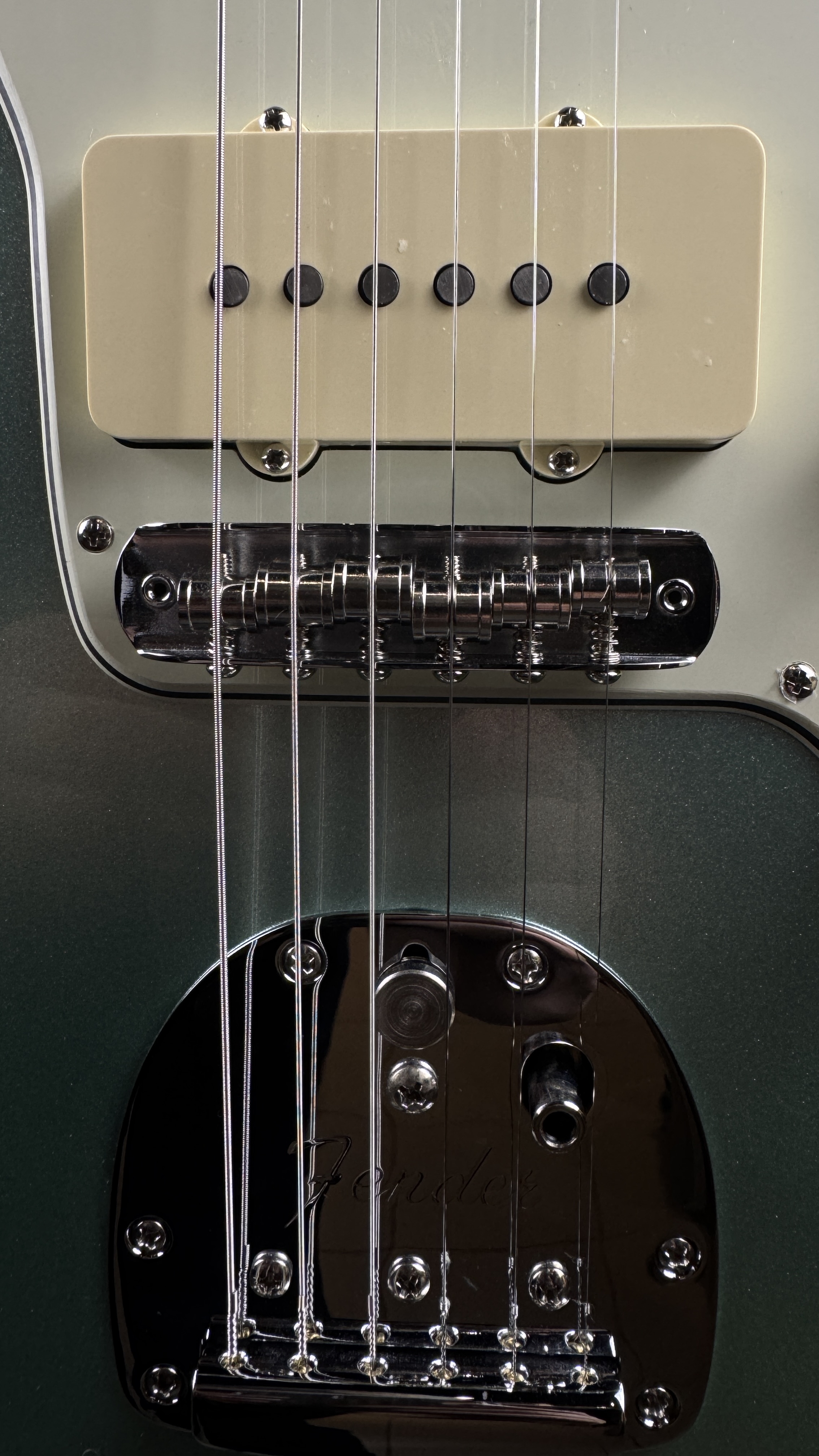 Fender USED Fender American Pro II Jazzmaster, OHSC, Mystic Surf Green - Guitars