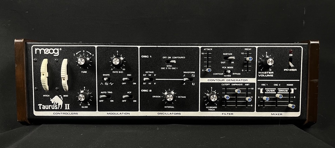 Moog USED Moog Taurus II Pedals With 2 Modules - CONSIGNMENT - Used