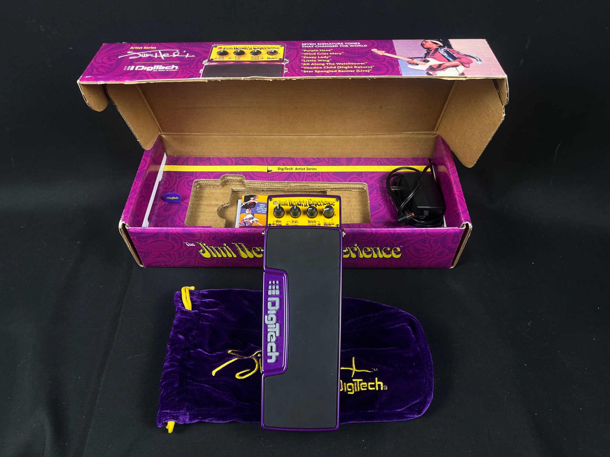 Digitech USED Digitech Jimi Hendrix Experience Pedal Purple w/Box - Used