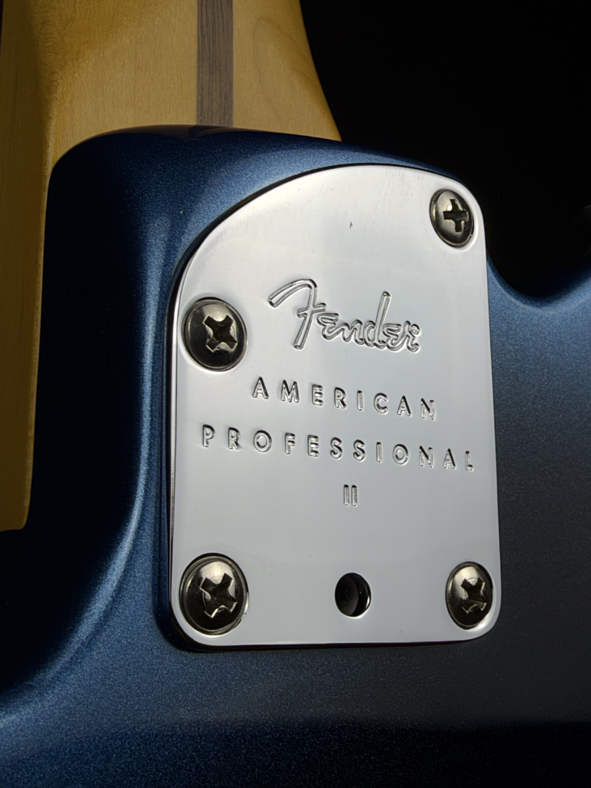 Fender USED Fender 2023 American Professional II Dark Night Telecaster w/OHSC - Used